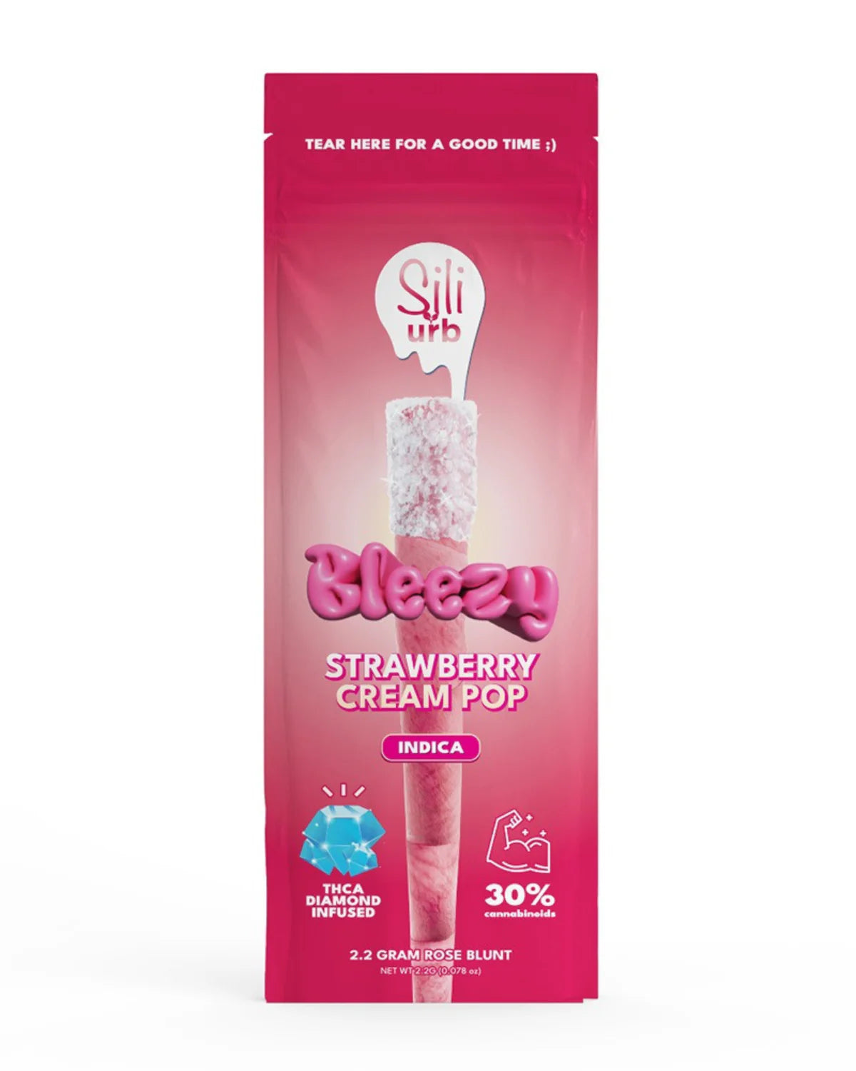 Sili x Urb Bleezy THCA Snow Capped Preroll | 2.2g