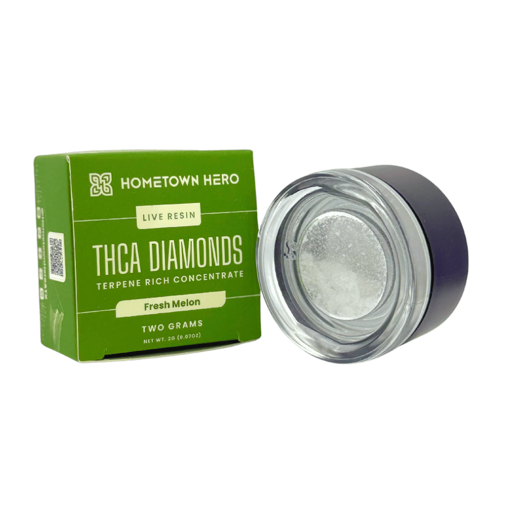 Hometown Hero THCA Live Resin Diamonds – 2g