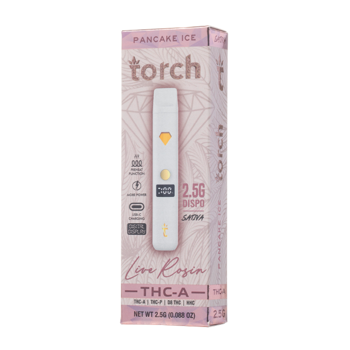 Torch THC-A Live Rosin Disposable 2.5G