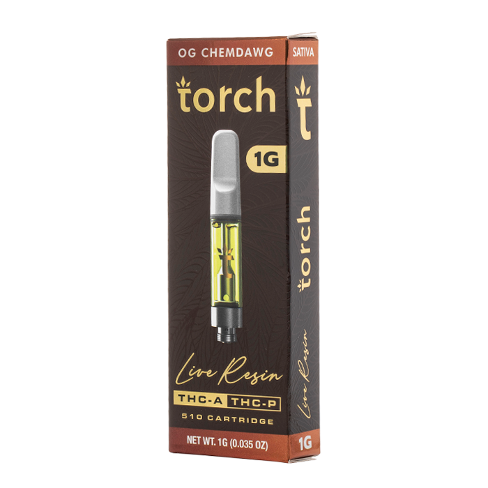Torch THC-A + THC-P Live Resin Cartridge 1G
