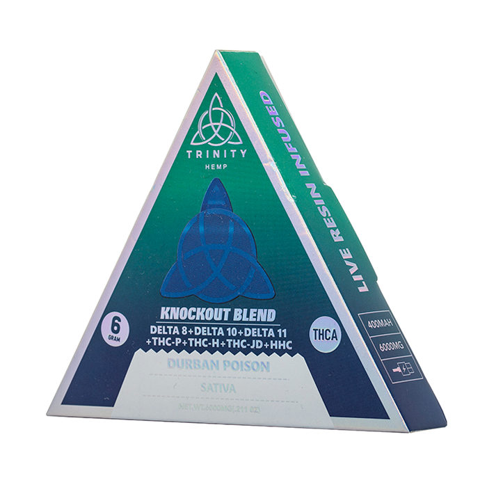 Trinity Hemp Knockout Blend Disposable 6G