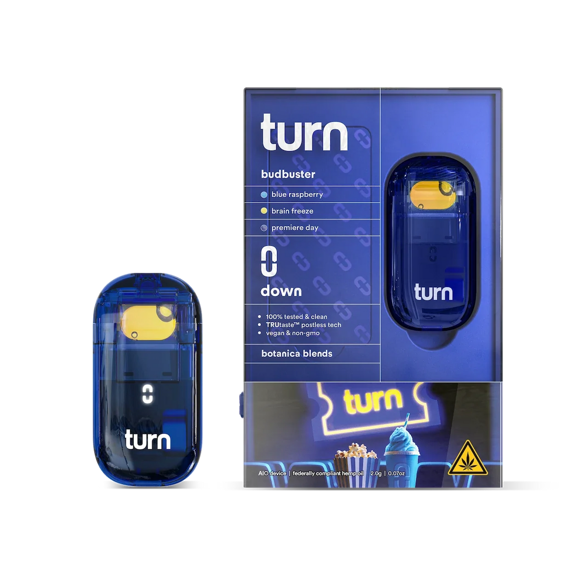 Turn Hemp Retrovision 2g THCa All-in-One Disposable Vape