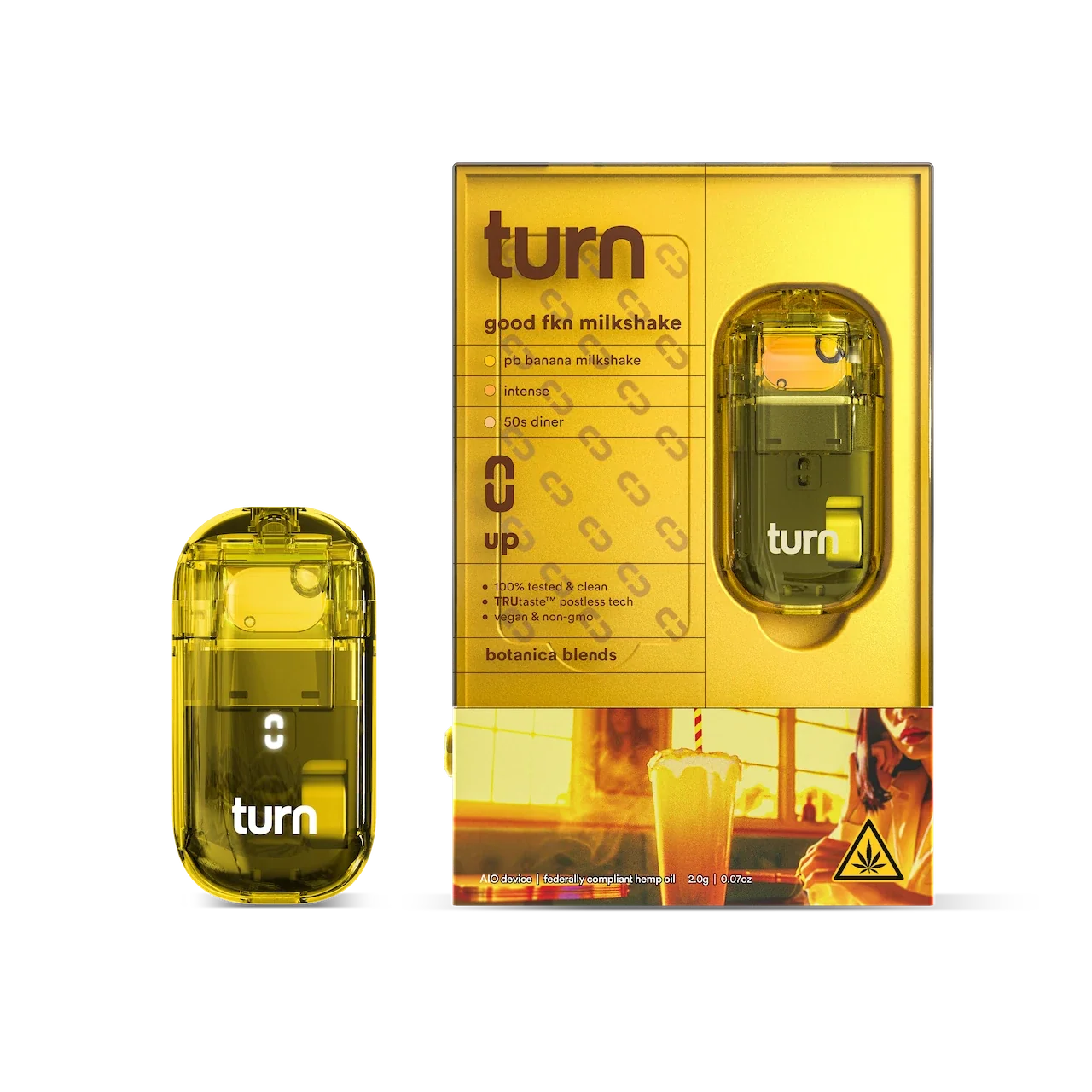 Turn Hemp Retrovision 2g THCa All-in-One Disposable Vape