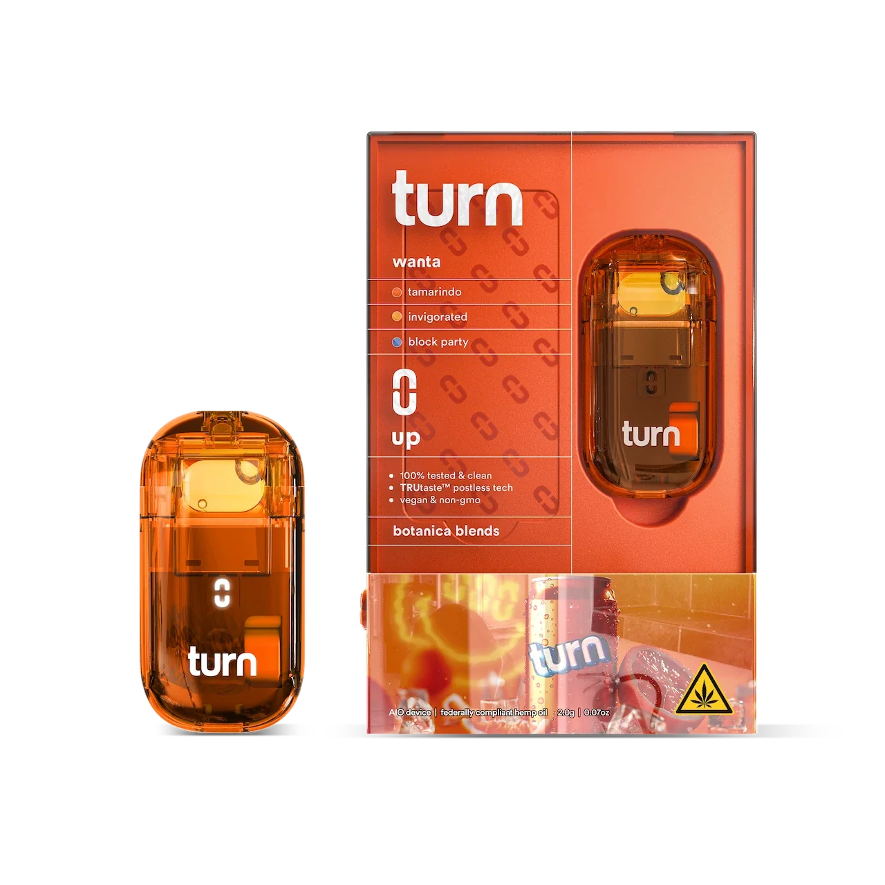 Turn Hemp Retrovision 2g THCa All-in-One Disposable Vape