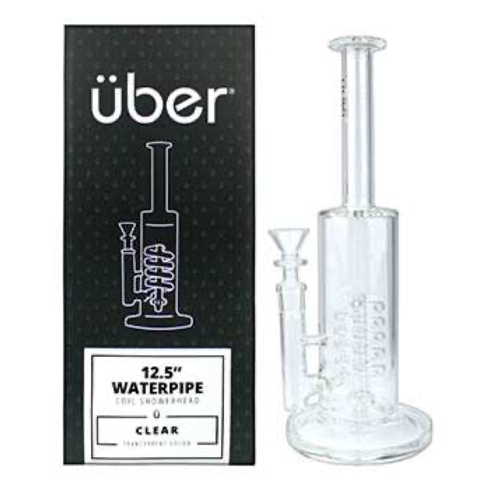 Uber 12.5" Coil Showerhead Waterpipe