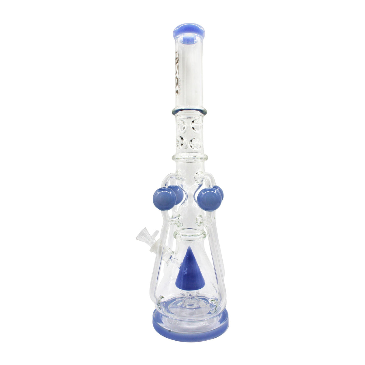Uber 17" (5mm) Glass Waterpipe Jade Blue