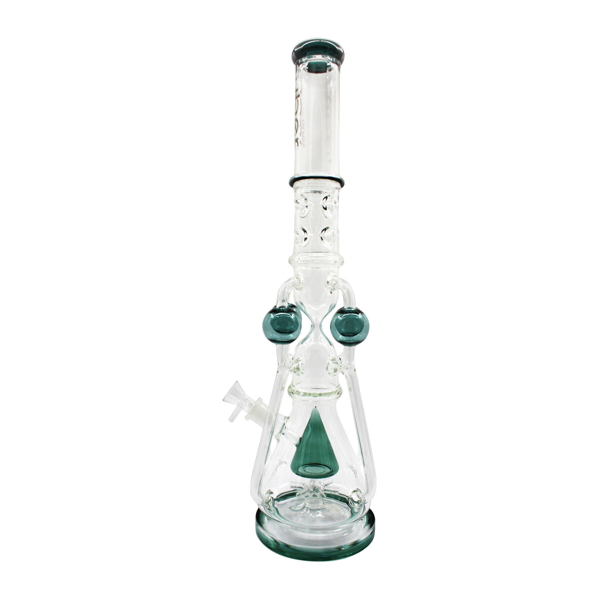 Uber 17" (5mm) Glass Waterpipe Lake Green