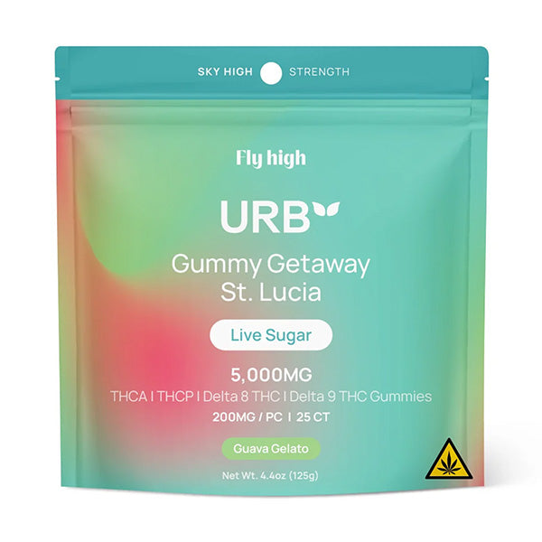 URB THCA Live Sugar Gummies | (25ct) 5000mg
