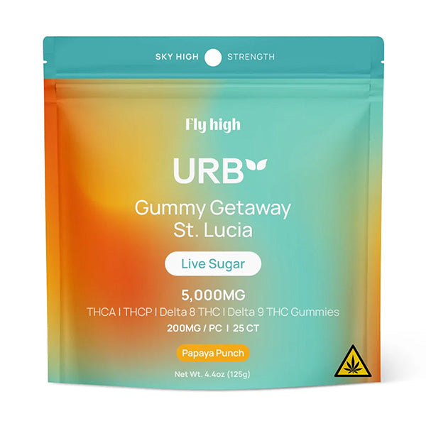 URB THCA Live Sugar Gummies | (25ct) 5000mg