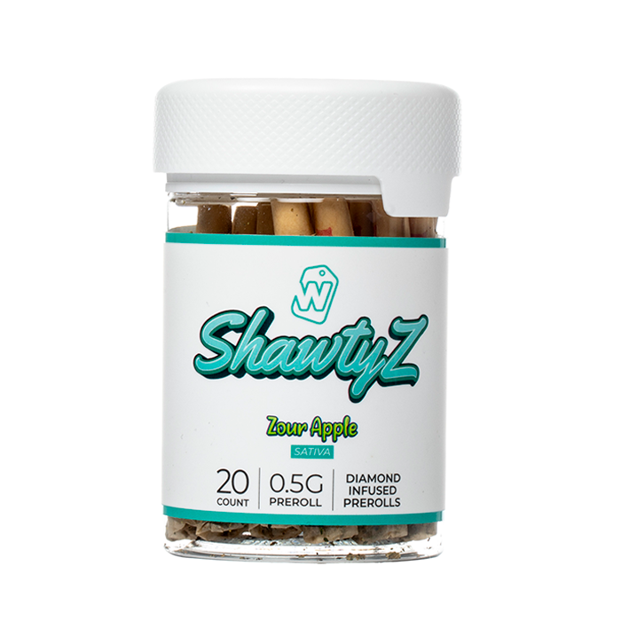 White Label Diamond Infused Shawtyz 10G