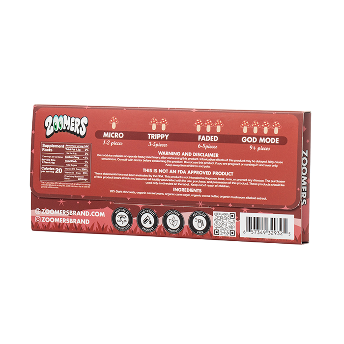 Zoomers Mushroom Chocolate