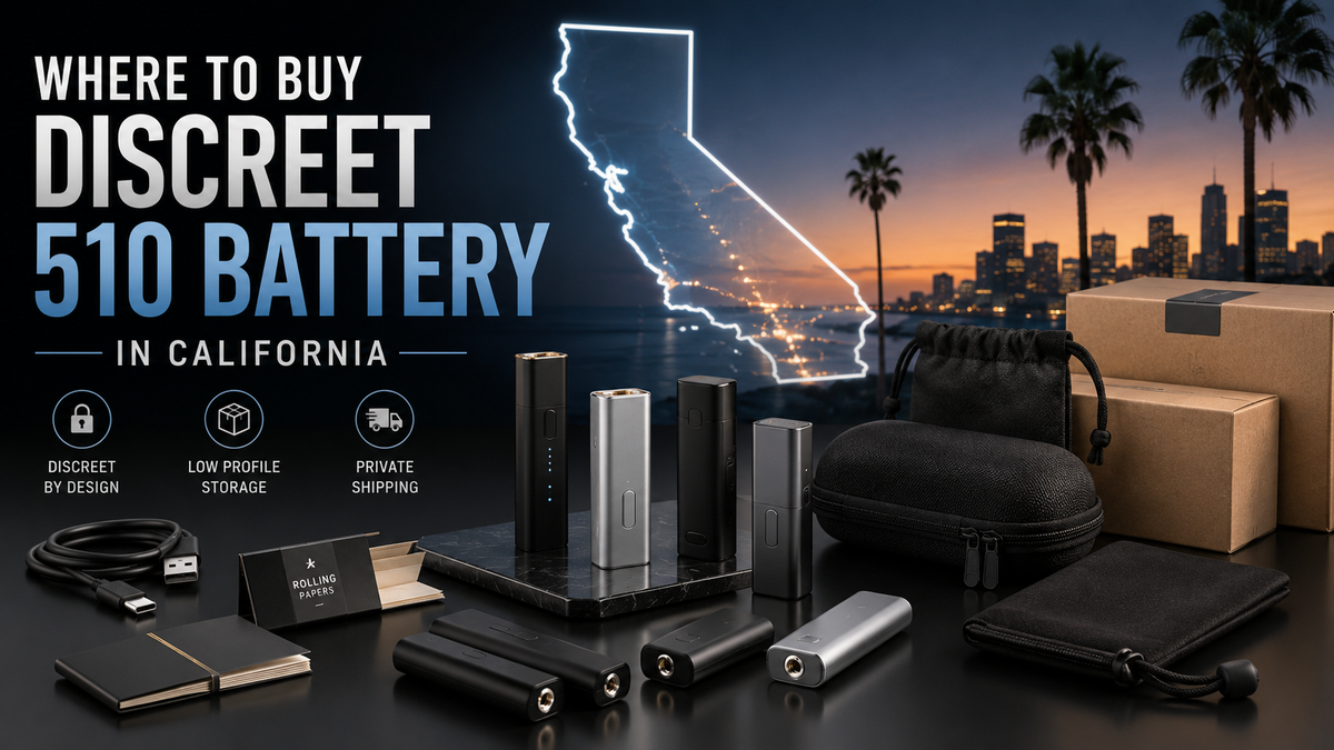 Where to Buy Discreet 510 Battery in California