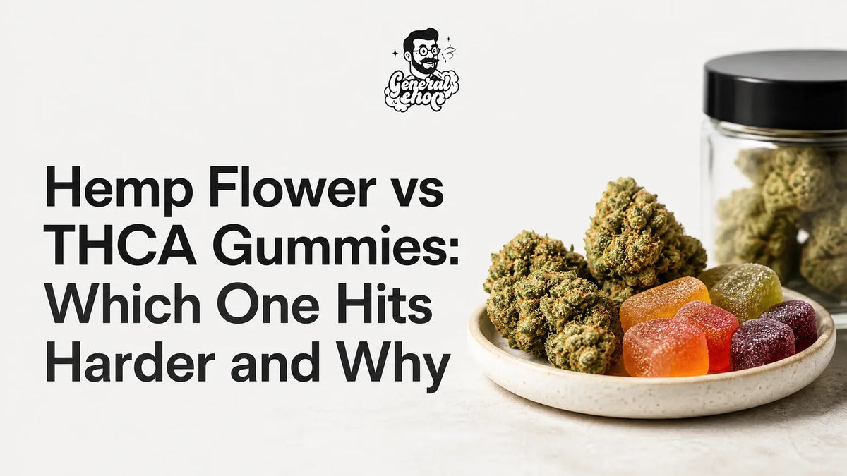Hemp Flower vs THCA Gummies: Which One Hits Harder and Why