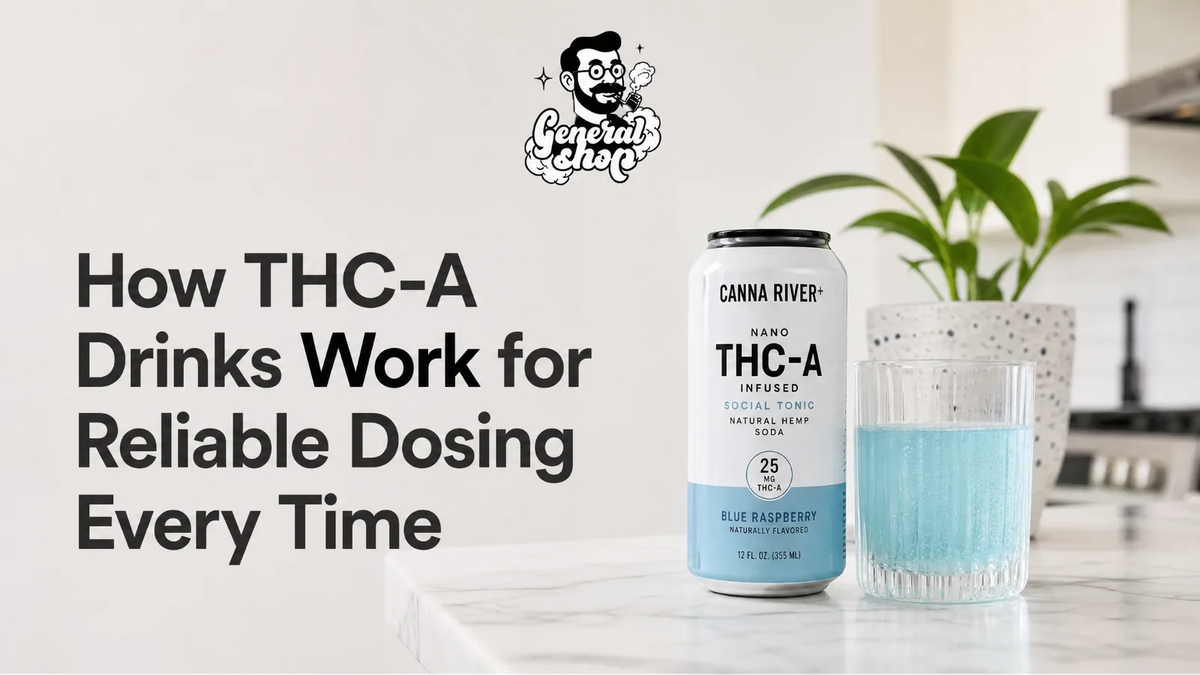 How THC-A Drinks Work for Reliable Dosing Every Time