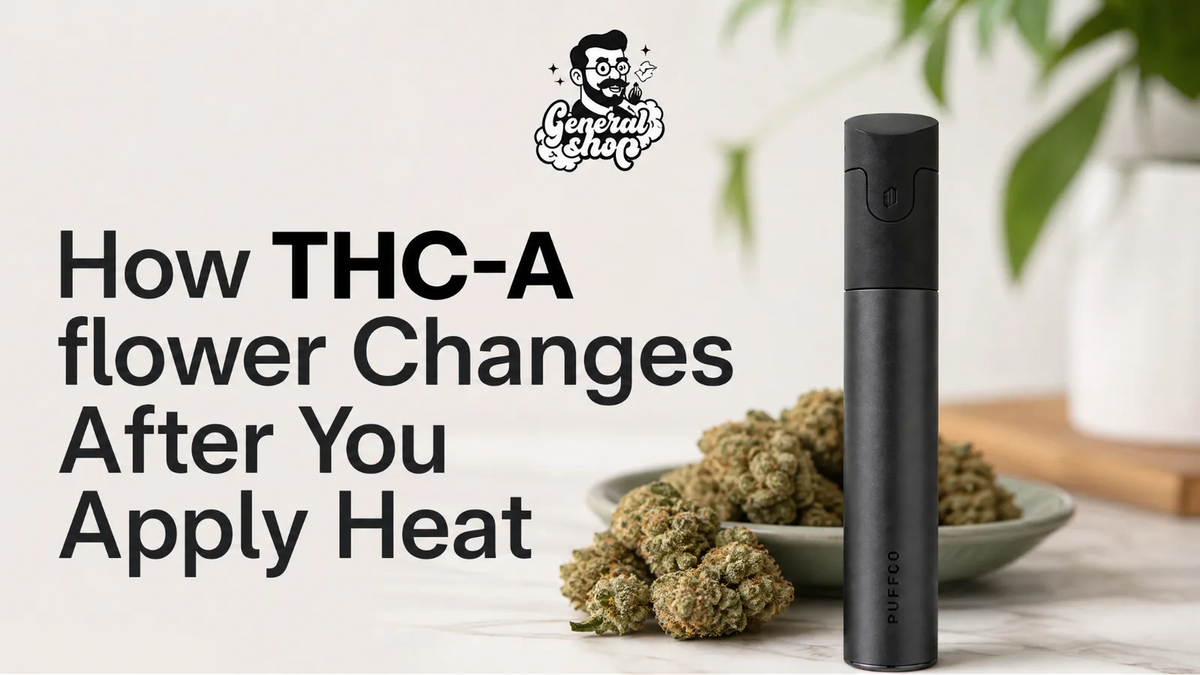 How THC-A flower Changes After You Apply Heat