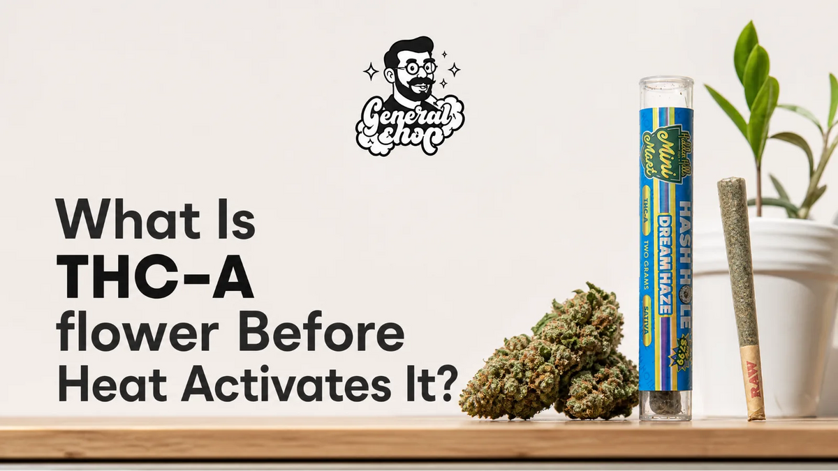 What Is THC-A flower Before Heat Activates It?