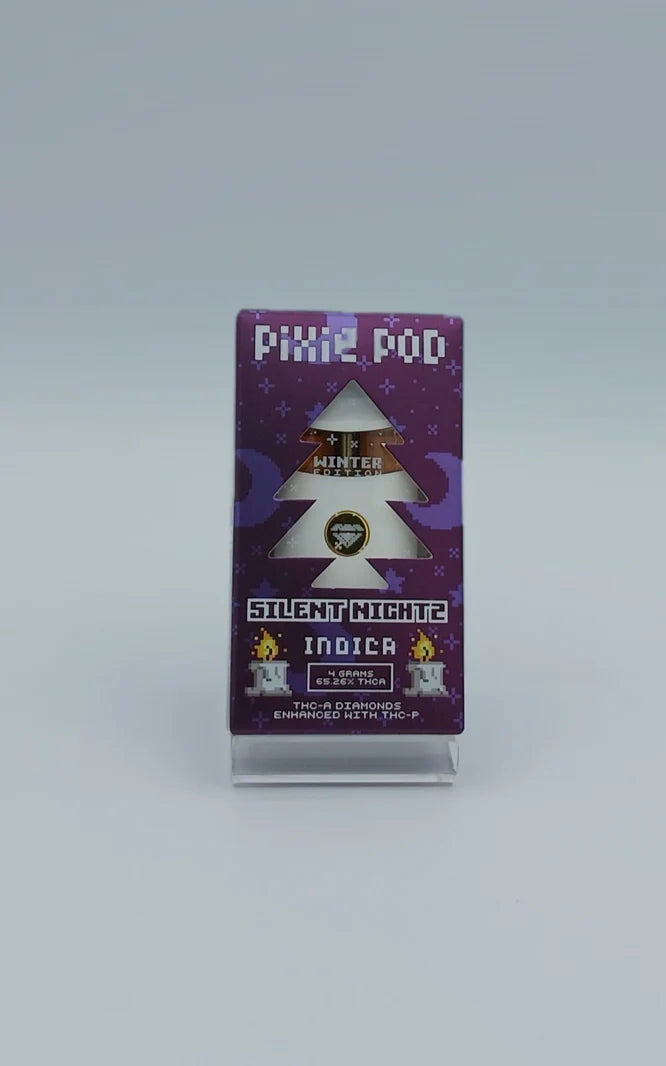 PIXIE POD 4G THC-A DIAMONDS WITH THC-P (WINTER EDITION)