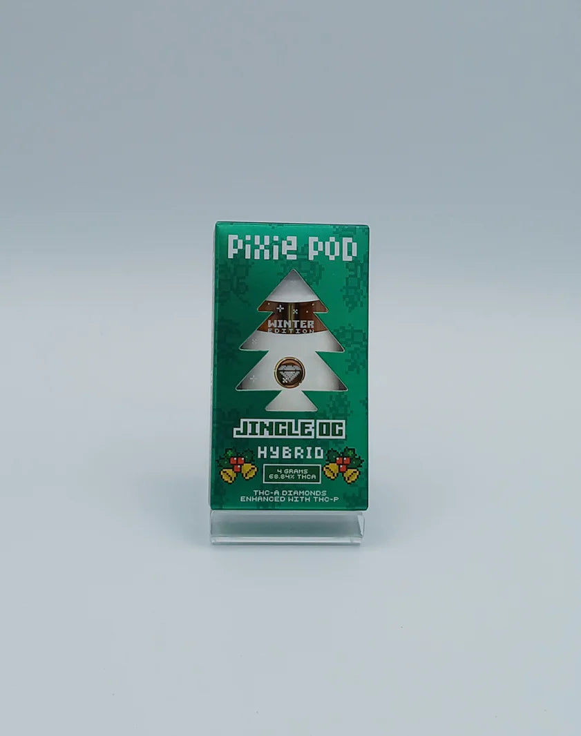 PIXIE POD 4G THC-A DIAMONDS WITH THC-P (WINTER EDITION)