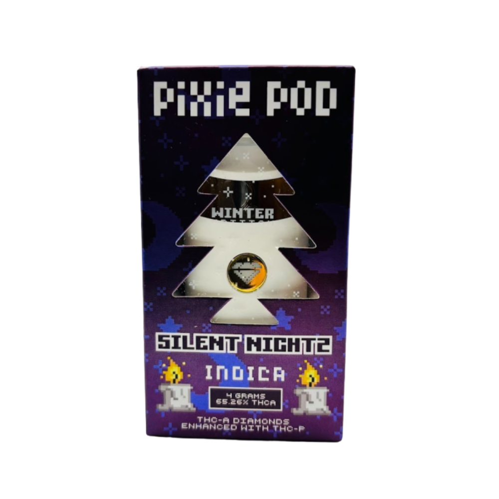 PIXIE POD 4G THC-A DIAMONDS WITH THC-P (WINTER EDITION)