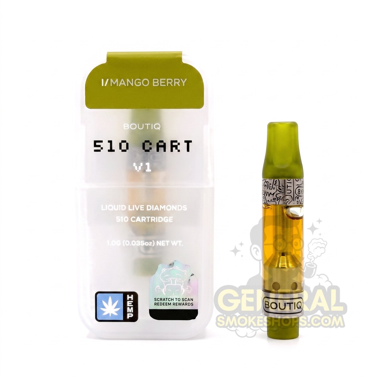 Boutiq 510 Cart V1 THC-A | 1G