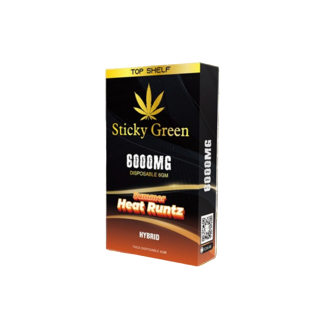 STICKY GREEN THC-A 6g DISPOSABLE