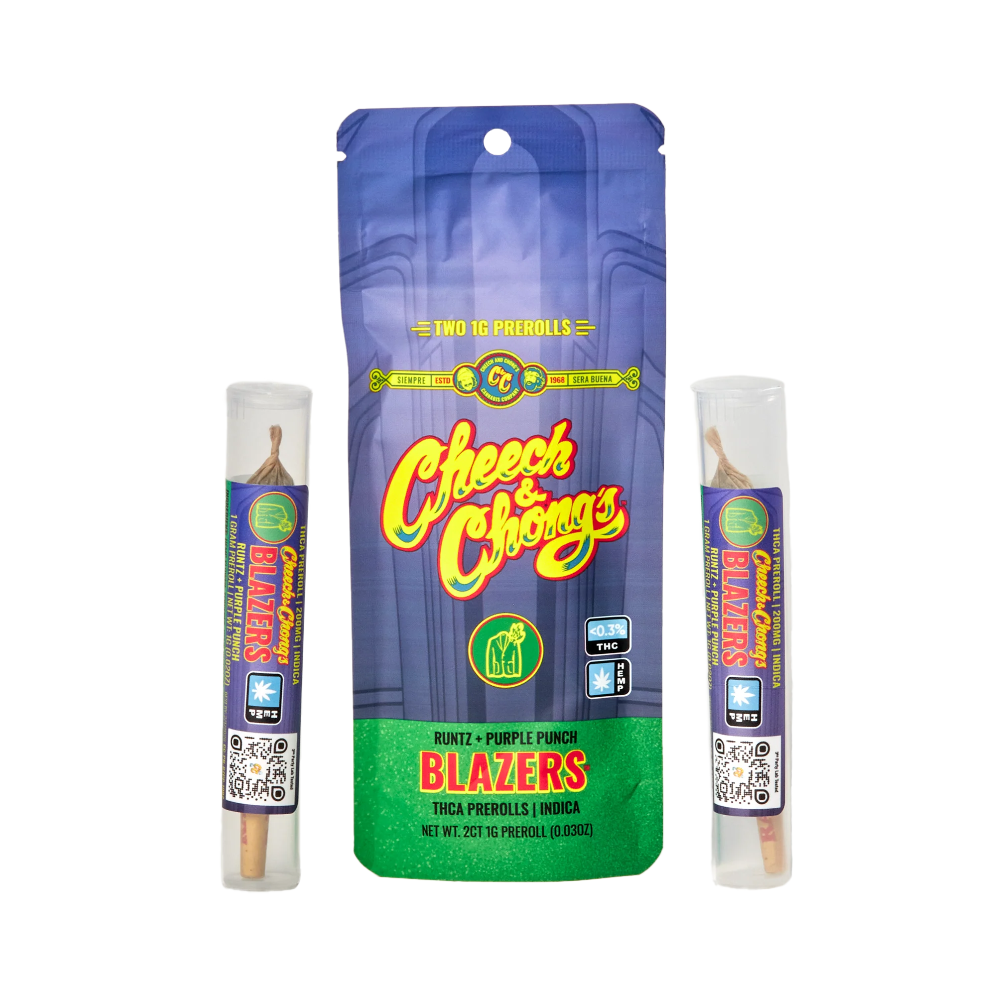 Cheech and Chongs Blazers Prerolls | 2G
