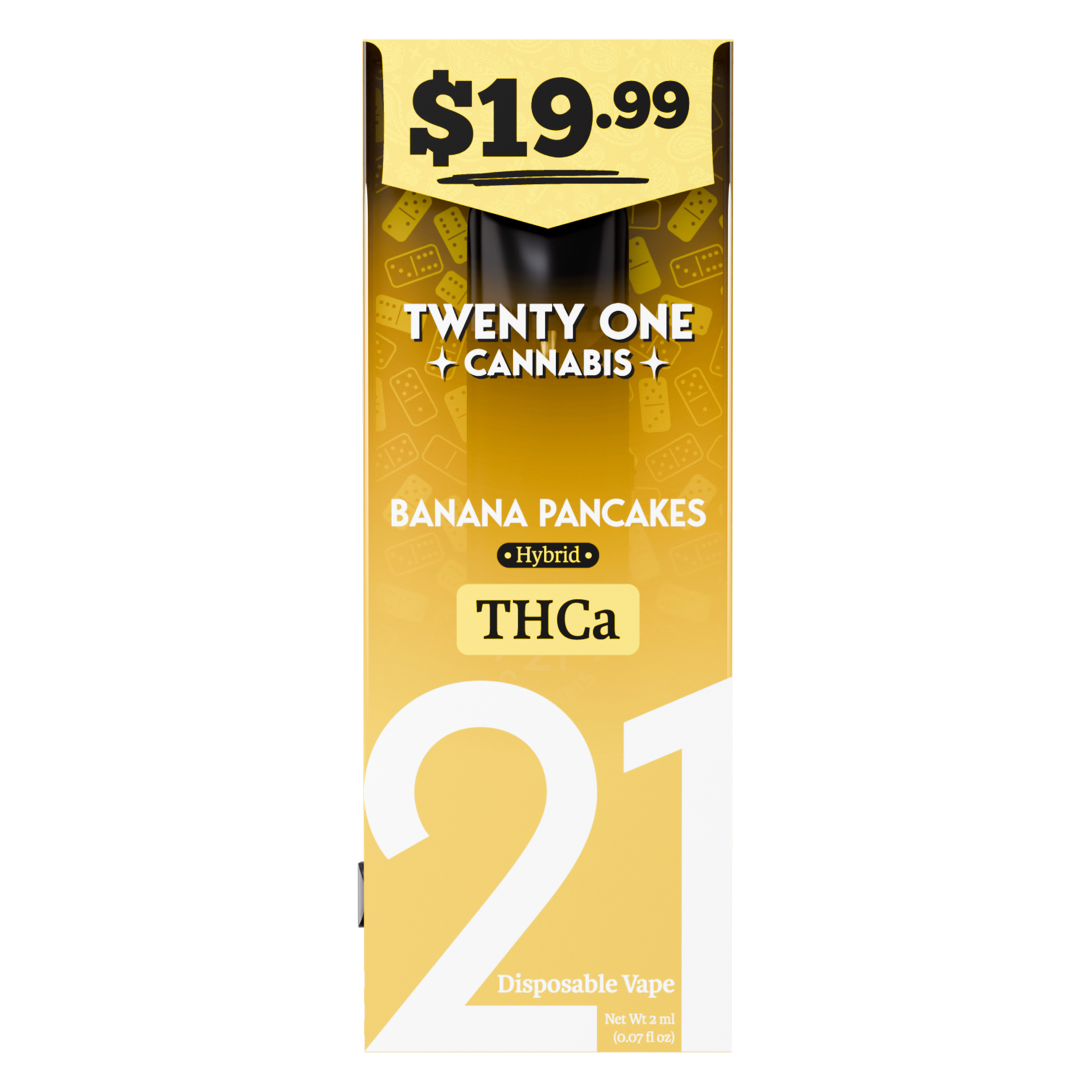 Twenty One 2g THCA Disposable