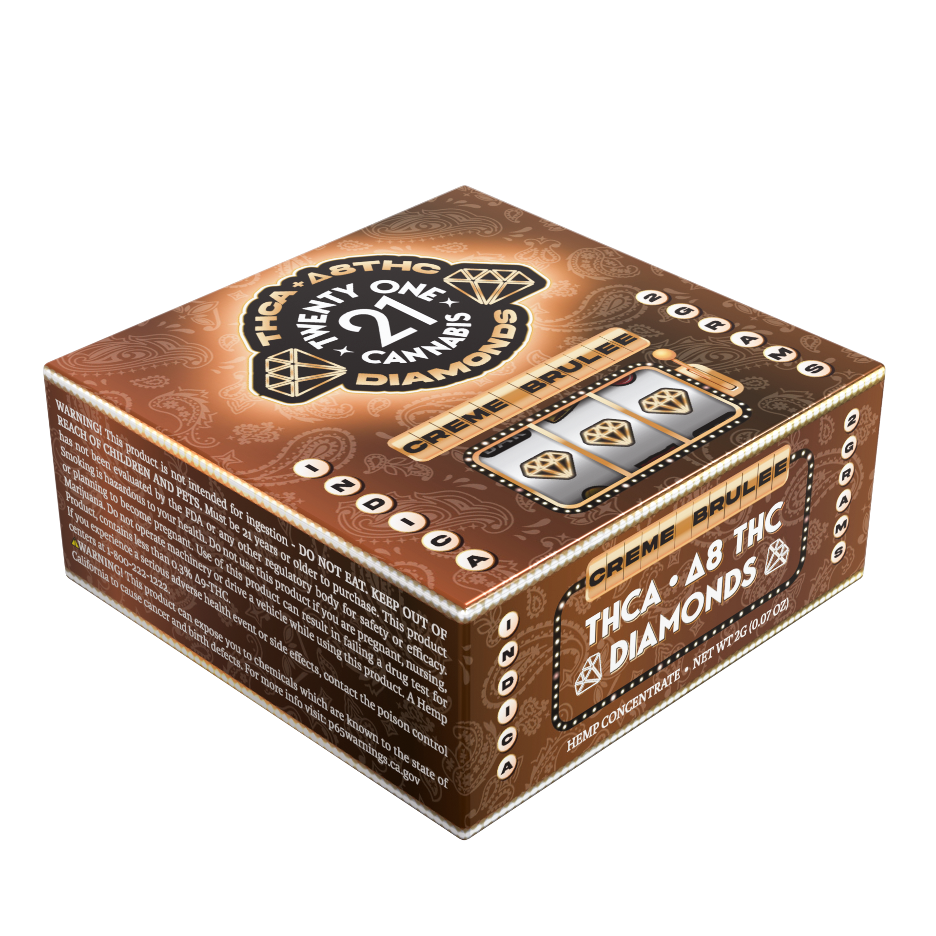 Twenty One THC-A 2g Wax