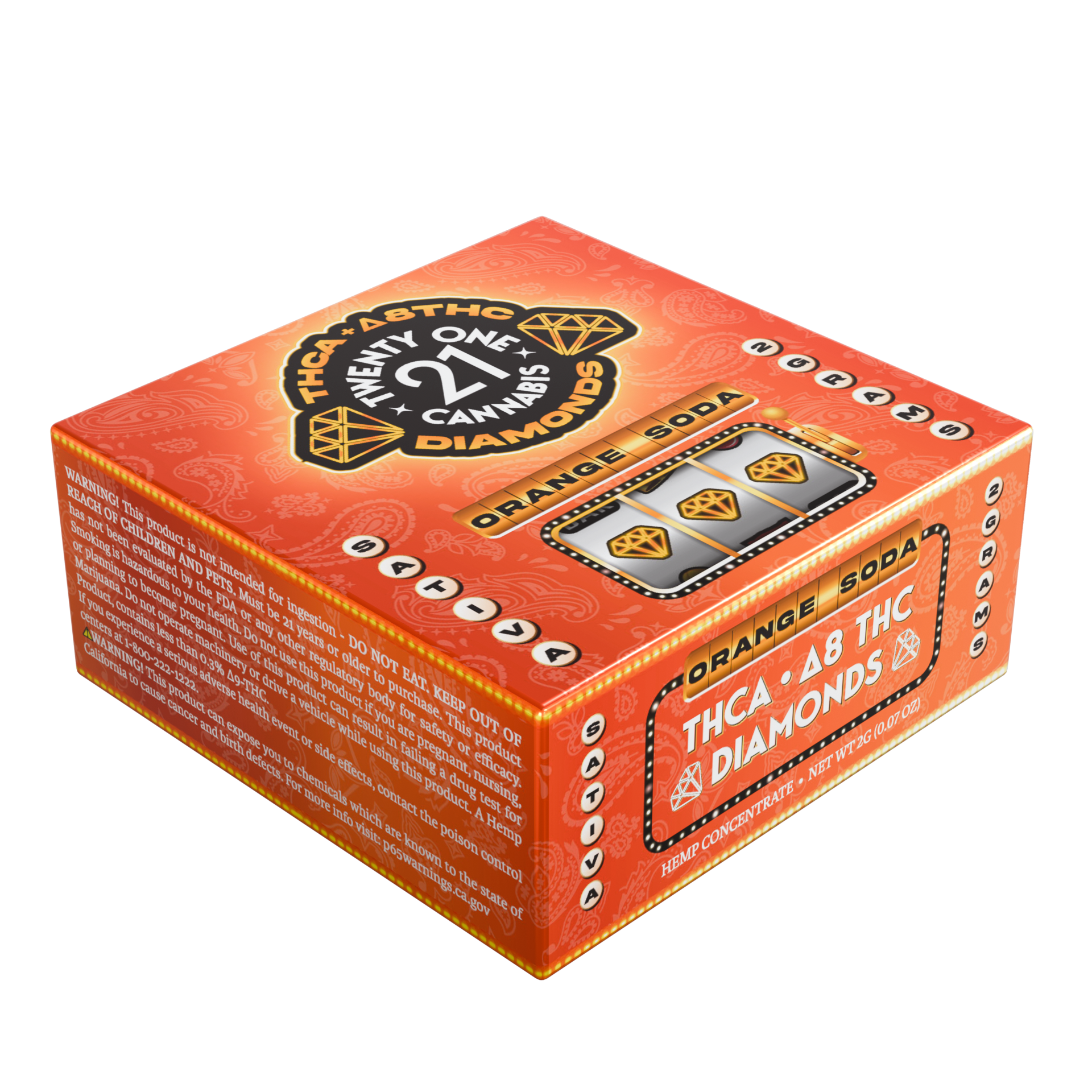 Twenty One THC-A 2g Wax