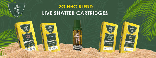 HIDDEN HILLS LIVE SHATTER CARTRIDGE 2G