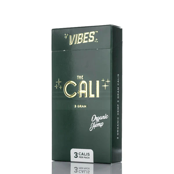 Vibes The Cali 3G Fine Pre-Roll Rolling Papers - 8 Pack Per Box