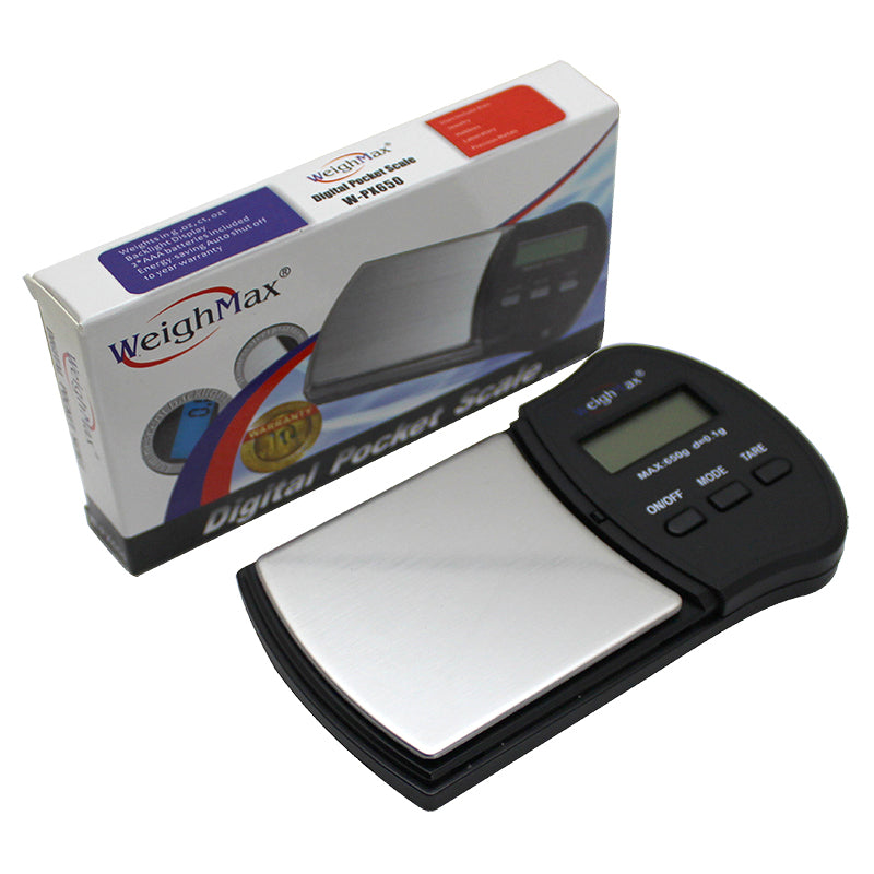 WeighMax PX Digital Pocket Scale 650g x 0.1g