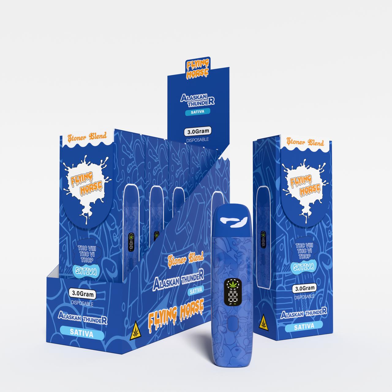 Flying Horse Stoner THCp + THC-VIII + THC-VI 3g Disposable