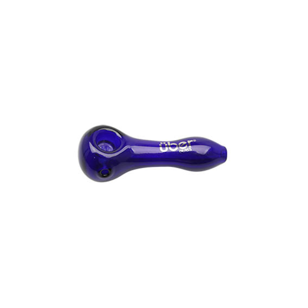 Uber Glass 4" Spoon w/ Built-In Screen