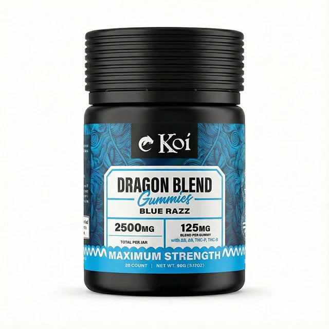 Koi Dragon Blend Gummies 2500mg
