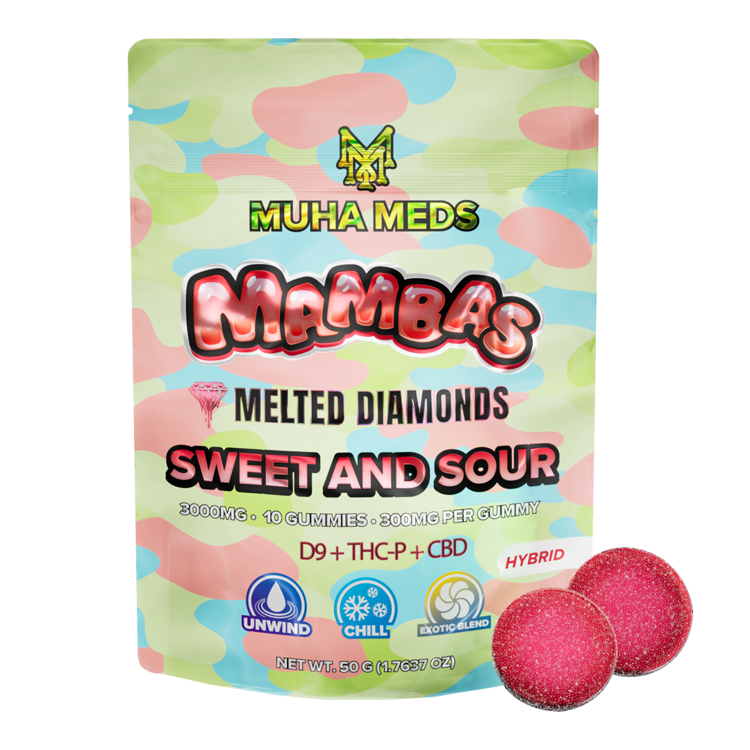 Muha Meds Melted Diamond Gummies 3000mg