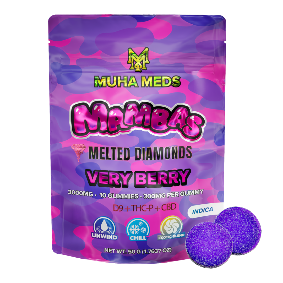 Muha Meds Melted Diamond Gummies 3000mg