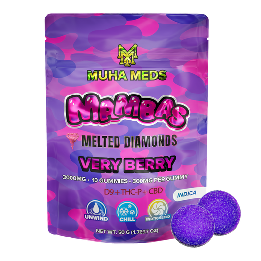 Muha Meds Melted Diamond Gummies 3000mg