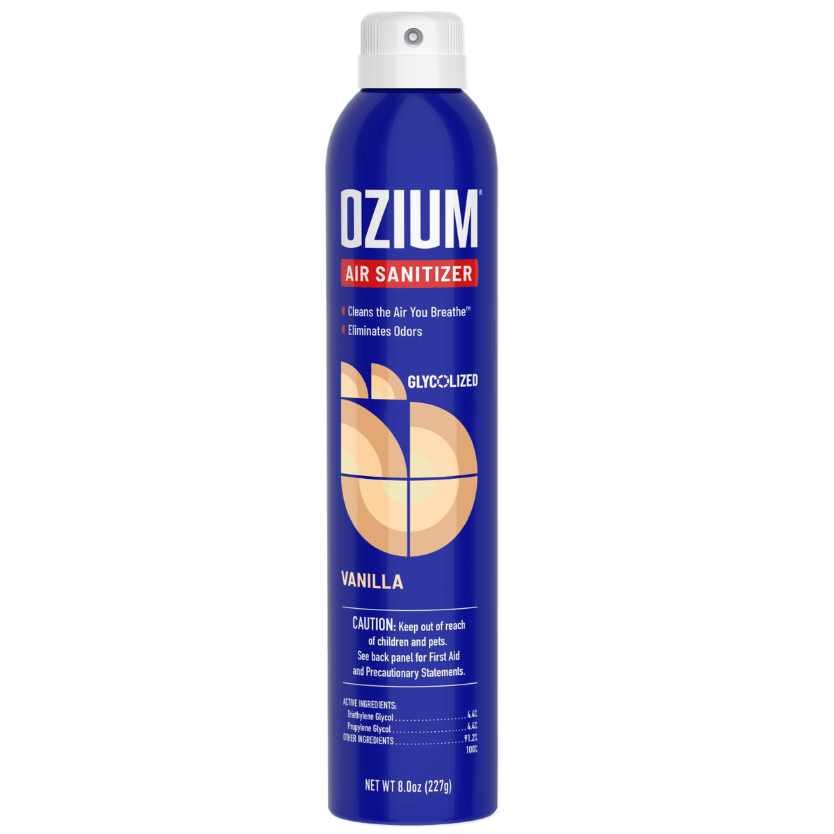 Ozium Air Sanitizer 8 oz Odor Eliminator Spray Vanilla