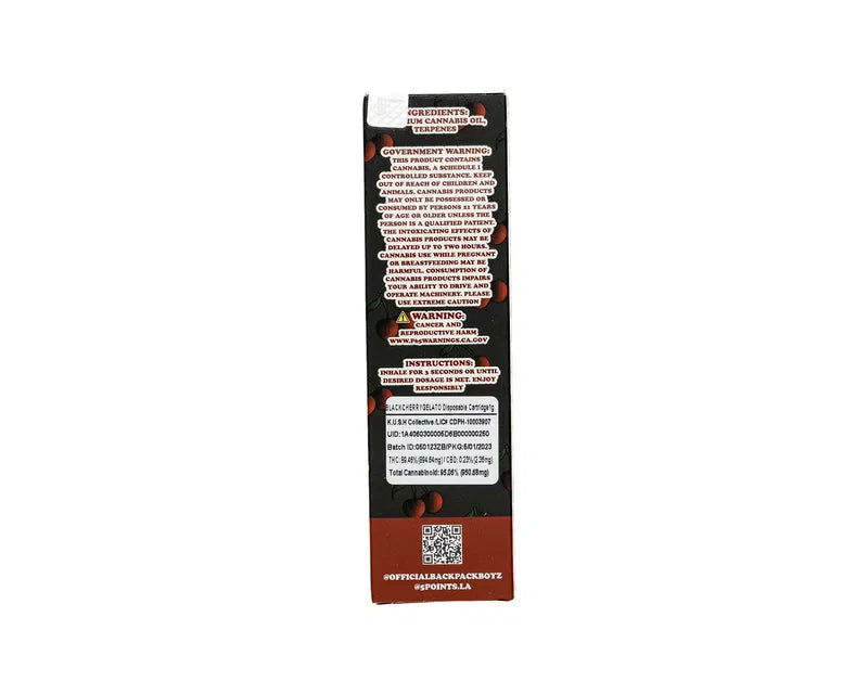 Backpack Boyz 1g THC-A