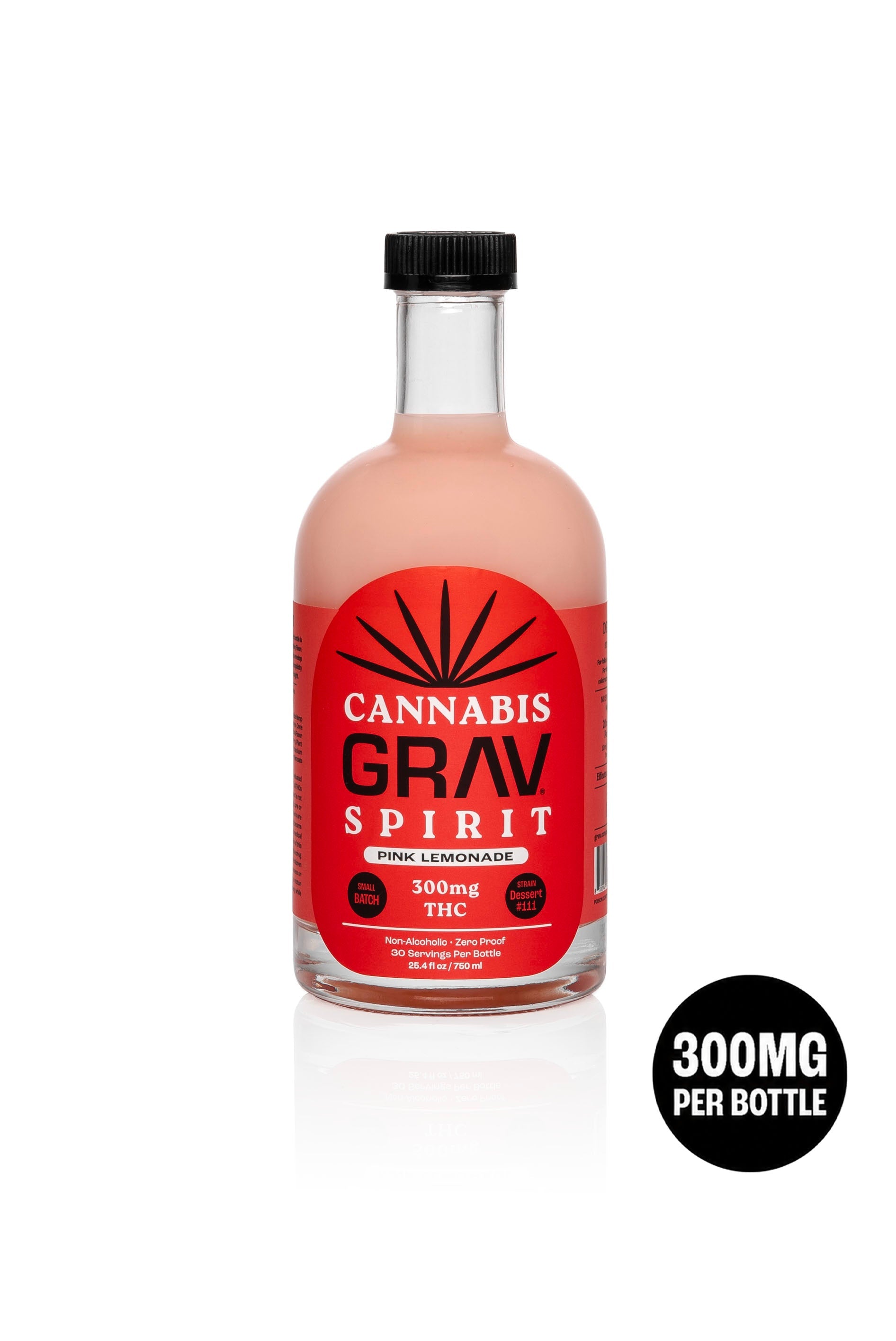 GRAV® Cannabis Spirit 300mg 750ml Bottle