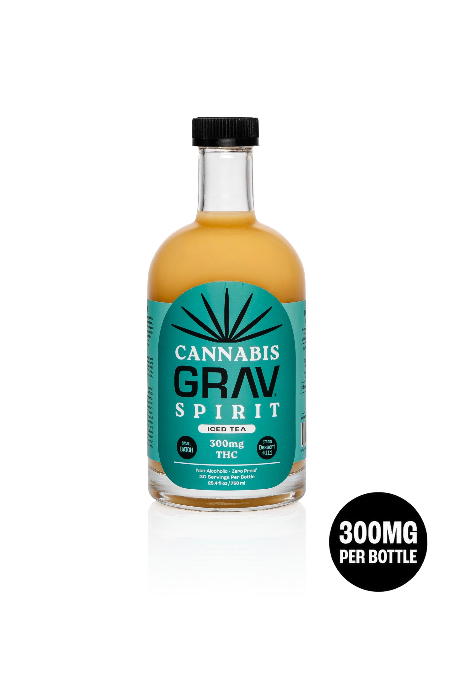 GRAV® Cannabis Spirit 300mg 750ml Bottle