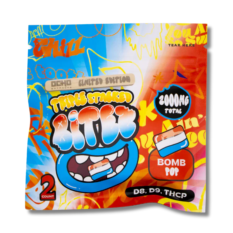 Ocho Extracts x Trip Drip x Sugar Double Stacked Bitez | (2ct) 2000mg