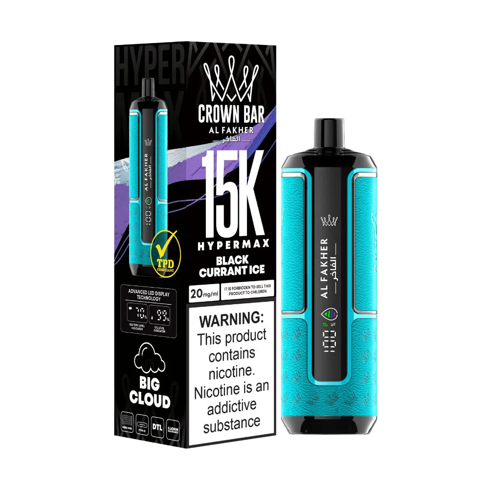 Al Fakher Crown Bar 15000 Ice Adjust Disposable Vape