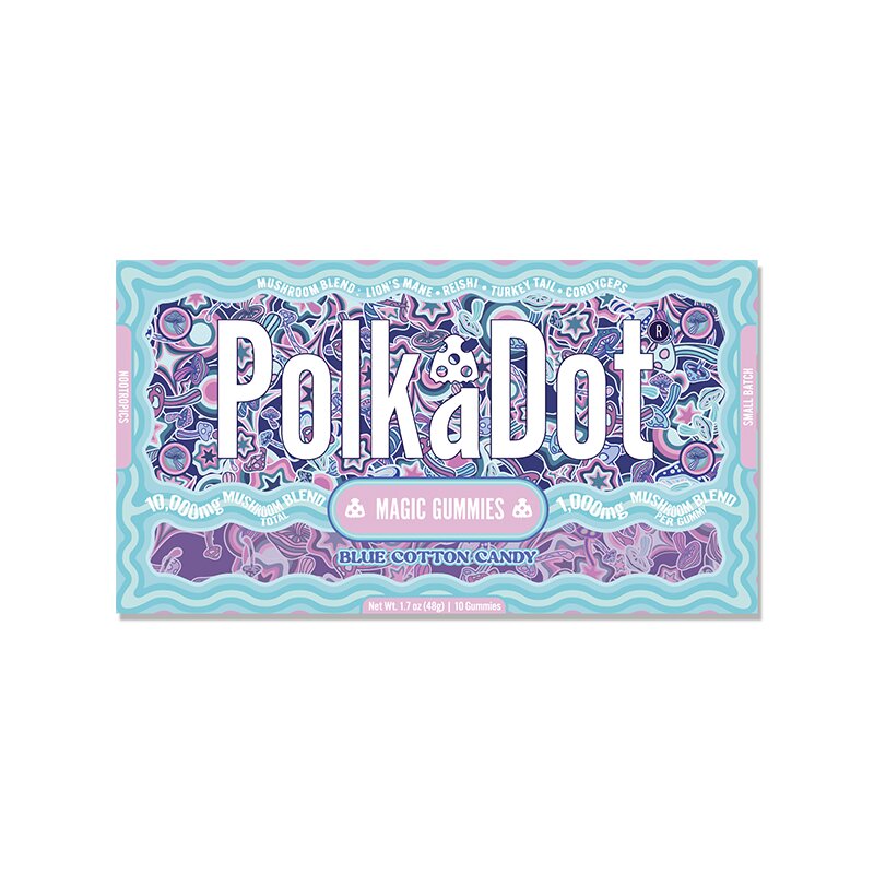 Polk A Dot Mushroom Gummies 10000mg