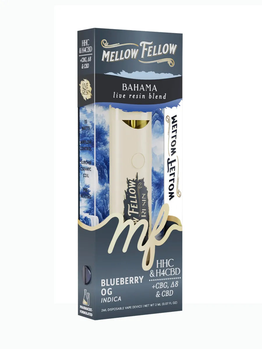 Mellow Fellow Bahama Live Resin Blend Disposable 2g