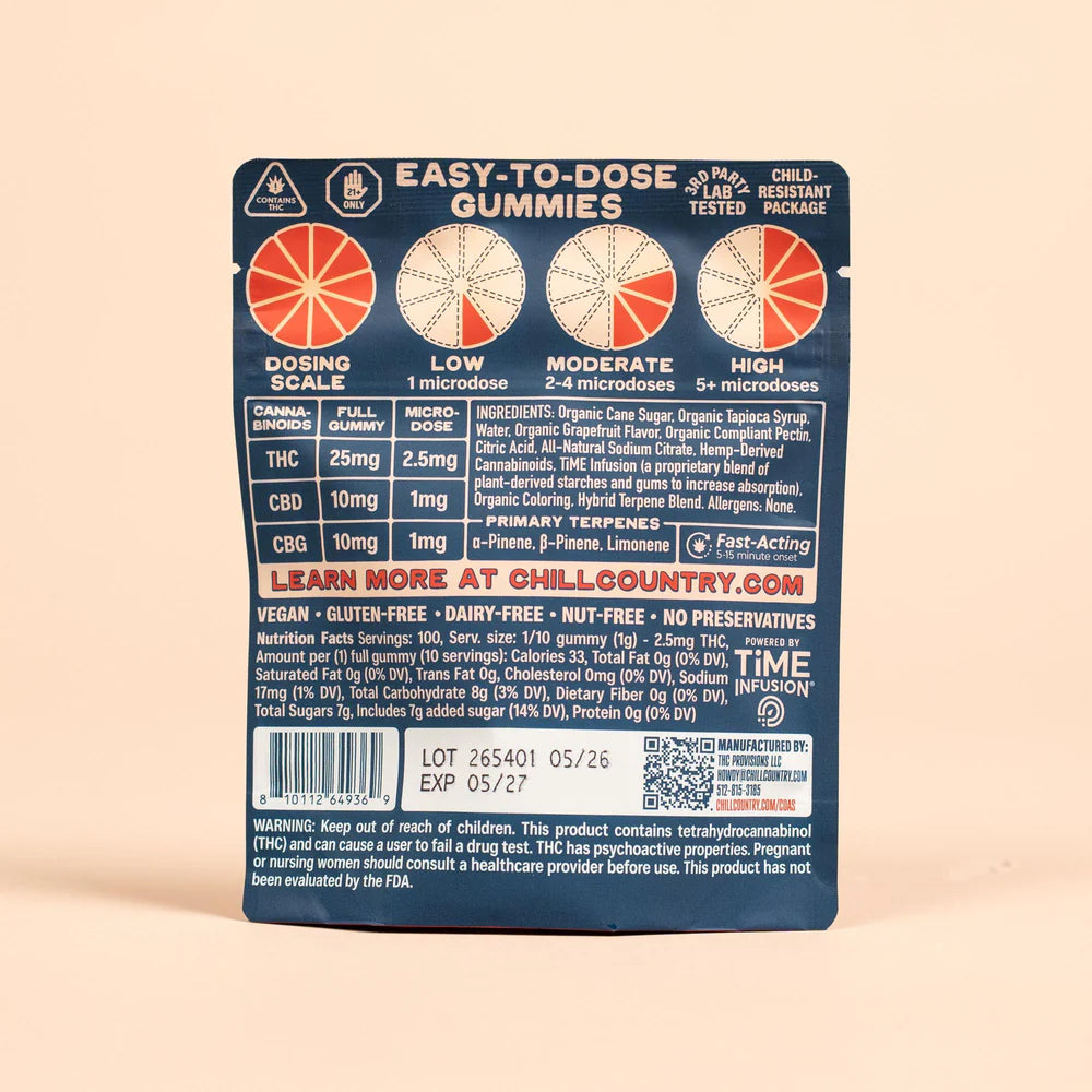Chill Country Gummies 10ct