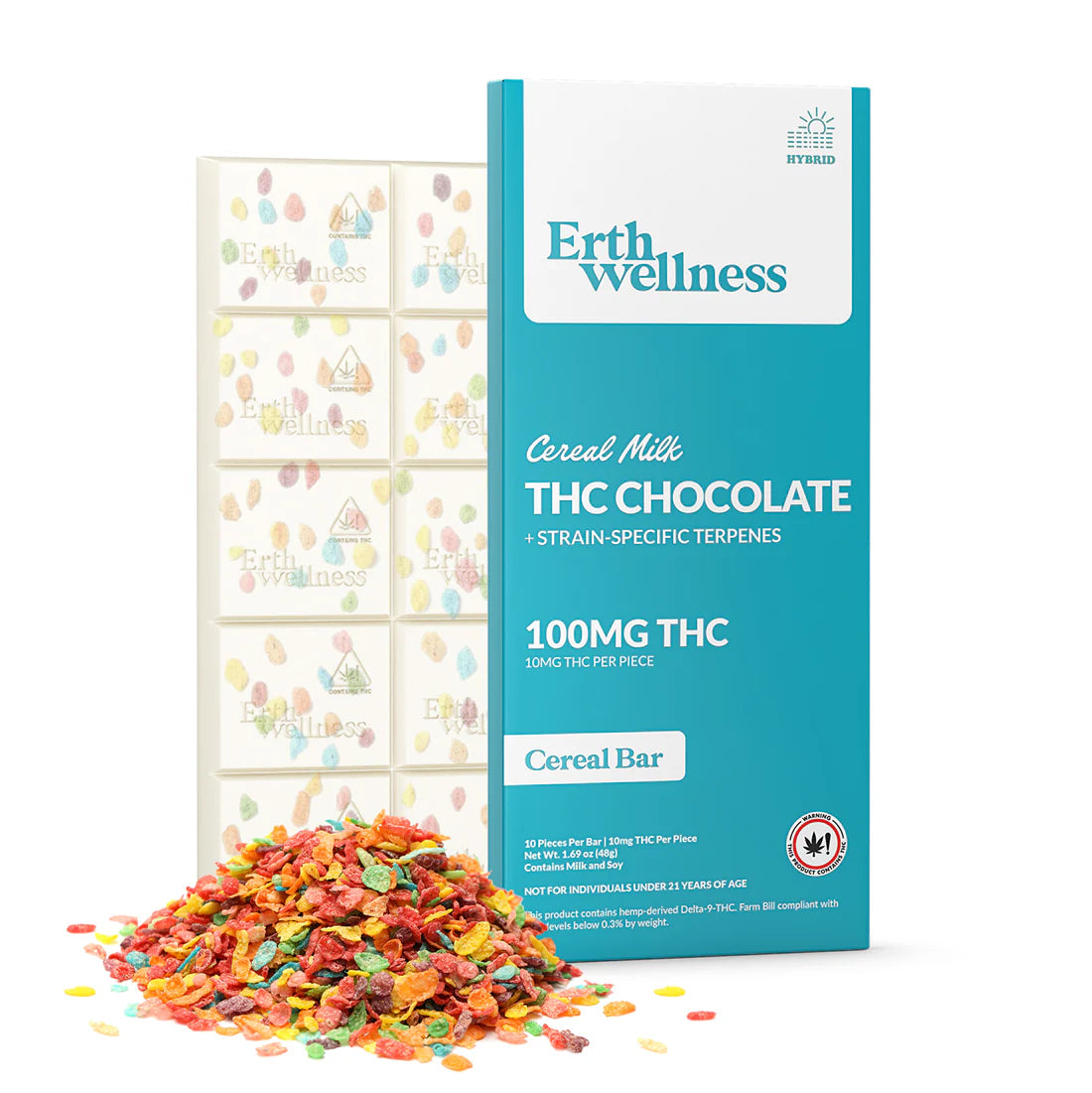 Erth Wellness THC Chocolate 100mg
