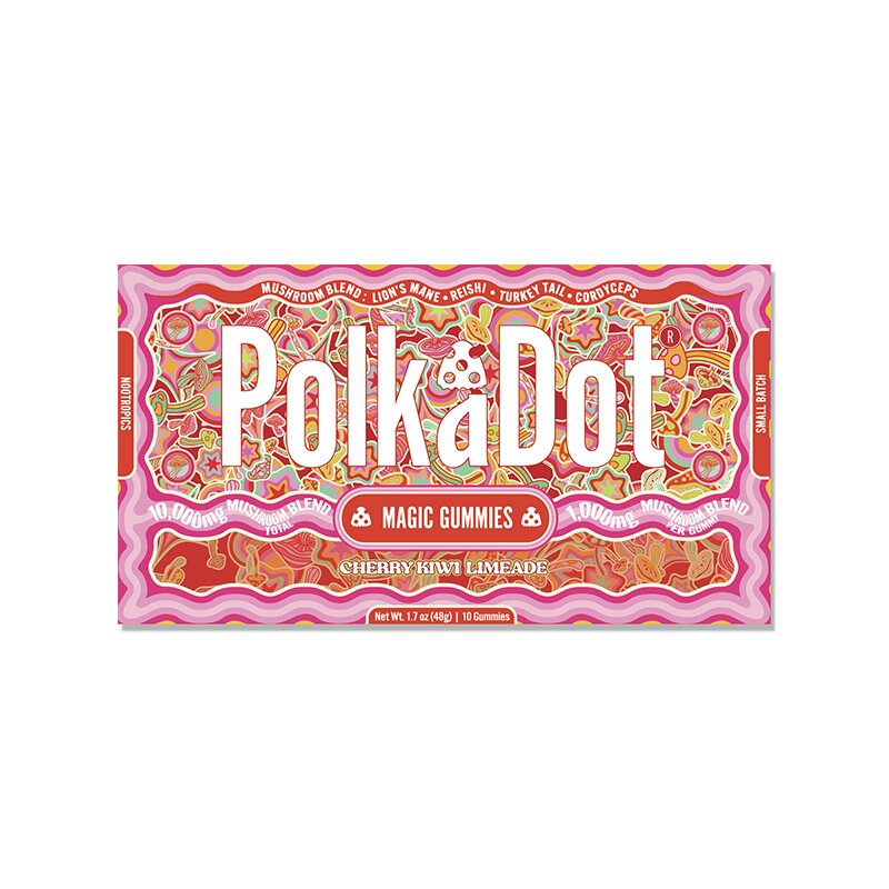 Polk A Dot Mushroom Gummies 10000mg