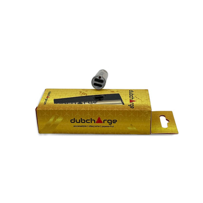 650 mAh DubCharge V3 510 Thread Vaporizer Battery - GOLD - Cart Batteries, Vape Batteries, Vape Device